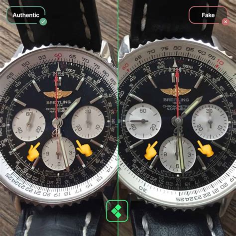 breitling navitimer replica vs real
